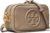 22 Best Crossbody Bags For Travel: Stylish Anti Theft Crossbody Bags Tory Burch Perry Bombe Mini Bag, Gray Heron, Tory Burch Shoulder Bag, Grey Heron, Best Crossbody Bags, Tory Burch Crossbody, Crossbody Bags For Travel, Gucci Soho Disco Crossbody, Bags Aesthetic