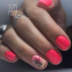 Coral Nails, Classy Nail Designs, Glitter Gel Nails, Casual Nails, Blush Nails, Short Acrylic Nails Designs, Short Nail Designs, Neutral Nails, Gel Nail Designs