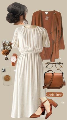 Cottagecore Outfits, Modest Fashion Outfits, Trendy Accessories, Usa Today, Modest Dresses