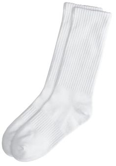 DESIGN & DETAILS: Crew-length cheer sock Solid white color Includes one pair of socks Long White Socks Men, Thick White Socks, Long White Socks Aesthetic, White Sports Socks, White Socks Png, White Socks Aesthetic, White Socks Men, Cute White Socks, White High Socks