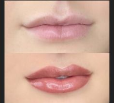 Fuller Lips Makeup, Lip Color Tattoo, Lipstick Tattoos, Semi Permanent Makeup, Natural Lip Colors, Cosmetic Tattoo, Lip Tattoos