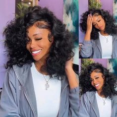 No Code Need: Loose Wave 4x4/13x4 Lace Front 180% Density Shoulder Length Wavy Human Hair Bob Wigs-Geeta Hair Wig Websites, Black Hair Wigs, Natural Hair Routine, Long Human Hair Wigs, Green Wig, Curly Human Hair Wig, Hair Bob, Body Wave Wig, Short Bob Wigs