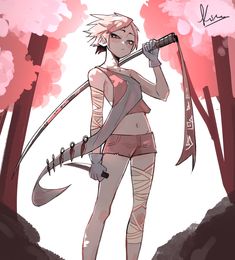 Ninja Girl, Arte Fantasy, 영감을 주는 캐릭터, Character Design References, A Drawing