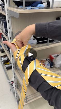 14M views · 188K reactions | Tie a Tie in Seconds | Tie a Tie in Seconds - Finally a life hack we have all been waiting for!  I am going to share this with all of my friends.  #tieatie #lifehack #viralhack | By Todd’s Got Game | Maybe we'll teach somebody.
Ready? One. Two. Three. And all you do is take the second one
through. Second one through. Ready? Here it comes. I'm
sliding my arm out. Look at that. It's perfect. Tie tie. Tie Ties Tutorial, How To Tie A Tie, Tie A Necktie, Scarf Knots, Tie Crafts, How To Wear A Scarf, One Two Three, Diy Clothes Life Hacks, Got Game