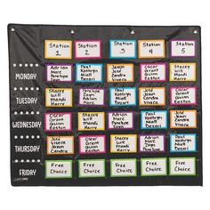 a bulletin board with words and pictures on the front, along with free printables