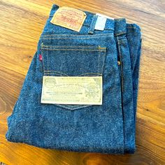 A Treasure From The Vault. Rare American Made Levi’s Untouched Unworn, With Original Tags. Circa 1986 Made In The Usa. 30x40 For Custom Hemming. Or They Can Go In Your Collection. Please Ask Any Questions You Have. Raw Denim Jeans, Levi 501s, Utility Tote, Chore Coat, Selvedge Denim, Raw Denim, The Vault, Best Sneakers, Levis Men