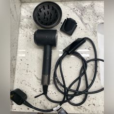 Dyson Blow Dryer With 2 Magnetic Adapters Works Great! Has Some Scratches But Doesn’t Impact The Quality Of The Dryer. Dyson Blow Dryer, Hair Dyson, Dyson Hair, Blow Dryer, Hair Tools, Tools, Hair, Color, Black