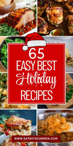 six easy and delicious holiday recipes for the whole family to enjoy in their own home