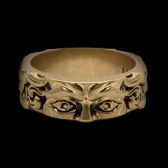 These are the fierce eyes, the eyes that is sizing up Goliath: it needs to have faith, strength, and sheer determination.  - A stunning piece that exudes artistic history and symbolism - Available in 3 sizes - Once sold out, may never sell again Fierce Eyes, Mens Gold Diamond Rings, Jewelry For Guys, David Ring, Jewish Star, Sacred Symbols, Star Ring, Mens Gold, Star Of David