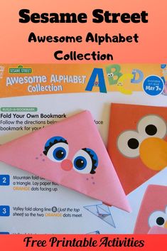 sesame street awesome alphabet collection for kids with free printable activities