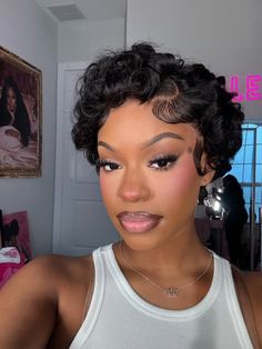 Woman Millionaire, Makeup Dark Skin, Quiet Luxury Style, Rich Wife, Full Glam Makeup, Finger Waves Short Hair, God 1st, Protective Hair