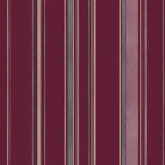 a red and grey striped wallpaper with vertical stripes