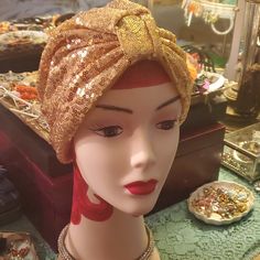 This Glittery Turban Is Perfect For Everyday! Add Some Pizazz To Your Next Ensemble With This Fun Peice!New Without Tags Mens Fedora Hat, Boat Hair, Usa Embroidery, Dior Hat, Bucket Hat Summer, Louis Vuitton Hat, Christmas Beanie, Summer Straw Hat, Pom Pom Beanie Hat