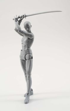 S.H. Figuarts body-kun DX SET (Gray Color Ver.) About 150mm ABS & PVC-made action figure: Amazon.co.uk: Toys & Games Staff Behind Back Pose, Cosplay Poses, 3d Pose, Action Pose Reference, 강아지 그림, Body Reference Poses, Human Poses Reference