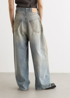 Spring Acid Wash Baggy Jeans, Baggy Acid Wash Jeans, Luxury Baggy Denim Jeans, Acne Denim, Acne Studios Jeans, Technical Design, Androgynous Style, Scandinavian Minimalism, Androgynous Fashion