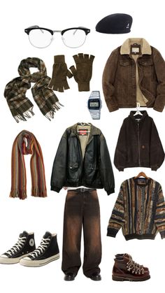 Clothing Styles Aesthetic Names, Grampa Core Outfits, Midwest Aesthetic Outfit, Downtown Winter Outfits, 40 Degree Weather Outfit, Downtown Outfits, Simple Trendy Outfits