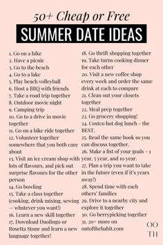 summer date ideas romantic Things To Do When Bored With Boyfriend, Summer Date Ideas, Creative Date Night Ideas, Date Night Jar, Cheap Date Ideas, Romantic Date Night Ideas, Creative Dates, Cute Date Ideas, Romantic Picnics