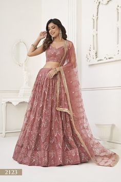 ✦We provide high quality Indian Ethnic wear for women. We house a wide range of collections of dresses, which include the designer lehenga choli ,bridesmaid lehenga choli,festival lehenga choli,latest ,net lehenga choli ,designer lehenga choli, party wear Lehenga Choli,indian wedding lehengas,ready made lehenga,sabiyasachi lehengas,bollywood designer outfits and many more. Check out our bridal collection, which houses numerous bridal Lehenga Cholis, reception gowns, designer sarees, and is the ultimate heaven for all the brides out there. 👉 Lehenga choli Fabric Detail LEHENGA DETAIL FABRIC : Net FLAIR : 4 mtr + WORK :  Heavy Thread Sequence Embroidery Work. _Inner : Ultra satin _ Semi Stitched Up to 44" Size (LENGTH : 42") CHOLI DETAIL FABRIC :Net WORK :  Heavy Thread Sequence Embroidery Butterfly Net, Reception Lehenga, Lengha Choli, Lehenga Style