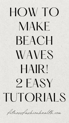 Beach waves hair is always trendy. This slightly tousled wave style will instantly transform you into a beach babe who has spent a day at the beach! Read here how to create beach waves hair with a straightener or curling iron and how to use sea salt spray for the perfect finishing touch. The Beach Read