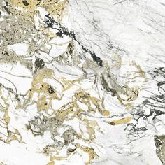 an abstract marble background with gold and black