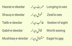 some arabic words are written in different languages