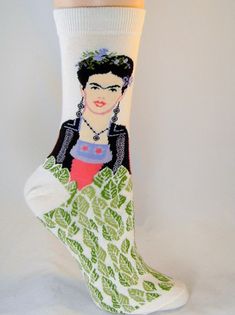 .) Frida And Diego, Novelty Socks, Cool Socks, Socks Women, Fitted Dress, Hosiery, Just In Case, Stockings, Socks