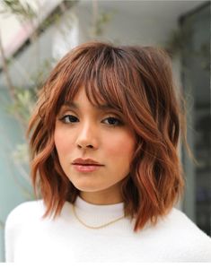 Graduated Bob, Bangs For Round Face, Bangs With Medium Hair, Hair 2024, Long Hair With Bangs, Shag Haircut, Blonde Bobs, Modern Hairstyles