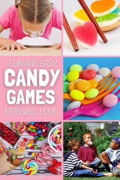 the fun and easy candy games kids will love