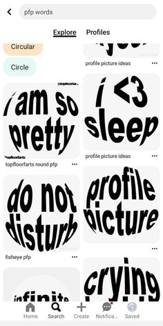 some type of stickers that are black and white with the words i am so pretty