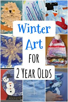 Winter Art for Toddlers - How Wee Learn Winter Art For Toddlers, Art Projects For Toddlers, Projects For Toddlers, Art For Toddlers, Winter Activities For Toddlers, Summer Crafts For Toddlers, Winter Crafts For Toddlers, Winter Crafts Preschool, Winter Activities Preschool