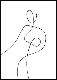 a black and white line drawing of a woman's body with one hand on her hip