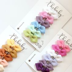 Snap Clips Bundle | Pack of 6 Cute bow Hair Clips, Baby Hair clips, Toddler Hair Clips, No-slip hair bows These are the cutest baby hair clips ever, named after my daughter Sophie ❤️ .You can pick between three sets: Pretty pastels, Pink/purple, and Bright neutrals. .Care instructions: If the metal clip gets wet, dry it immediately to avoid the clip from getting rusty. .Size of each tiny bow: 2" long approx. | 5 cm Please refer to the pictures, and let me know if you have any questions. Follow us on Instagram and TikTok @chebaby.kids for any shop updates! Thank you! Ro Toddler Hair Clips, Tiny Bow, Baby Hair Clips, Bundle Pack, Snap Clips, Newborn Headbands, Diy Hair Bows, Cute Bow, Bow Hair