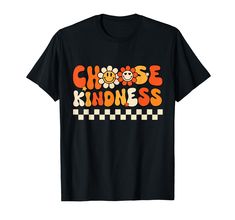 PRICES MAY VARY. Show your support for Unity and Humanity. Kindness takes many forms, be human and be kind. I Choose Kindness. Great Gift for Family mom, dad, aunt, grandma and friends. Great Gift for Family mom, dad, aunt, grandma, teacher, kids and friends. In a world where you can be anything be kind tshirt women's, kindness is always cool, kindness matters, kindness shirts for women, cool to be kind, kindness shirts for teachers, Inspirational shirt. Lightweight, Classic fit, Double-needle s Be Kind Tshirt, Shirts For Teachers, Unity Day, Kindness Shirt, Choose Kindness, Be Human, Kindness Matters, You Can Be Anything, Kindness Shirts