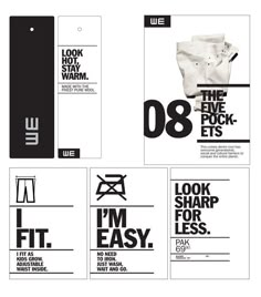 the back and front pages of an ad for nike's new clothing line, which is