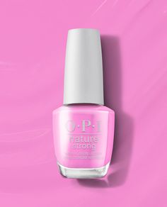 Emflowered | OPI Classic Nail Polish, Opi Nail Colors, Natural Nail Polish, Pink Nature, Pink Polish, Vegan Nail Polish, Get Nails, Strong Nails, Pink Nail