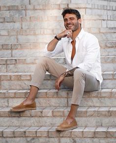 Men’s Espadrilles, Espadrilles Outfit Men, Espadrilles Outfit, Guerriero Samurai, Suede Espadrilles, Espadrilles Men, Smart Casual Menswear, Barcelona Fashion