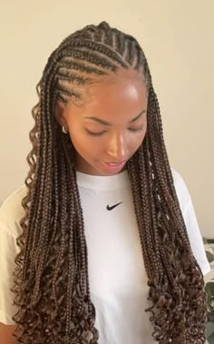 Long Box Braids, Box Braids Hairstyles For Black Women, Braided Cornrow Hairstyles, Braided Hairstyles For Teens, Cute Box Braids Hairstyles, Quick Braided Hairstyles, Protective Hairstyles Braids, Cool Braid Hairstyles