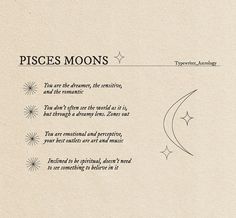 the poem leo moons is written in black ink