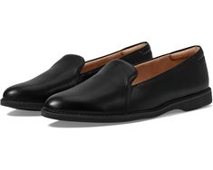 Flat Shoes Black, Women's Flat Shoes, Saddle Brown, Easy Going, Black Faux Leather, Flat Shoes, Shoes Black, Slip Ons, Arch Support