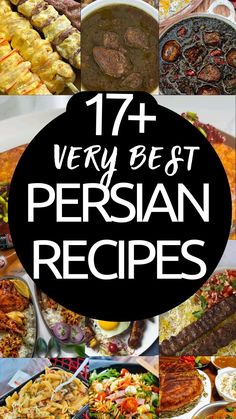 the best persian recipes for every type of meal, including meats and other foods