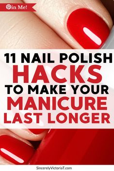 Long Lasting Manicure At Home, Why Does My Nail Polish Peel Off, Home Manicure Tips, Self Manicure How To At Home, How To Polish Nails, How To Make Nail Polish Last Longer, Real Nails Manicure