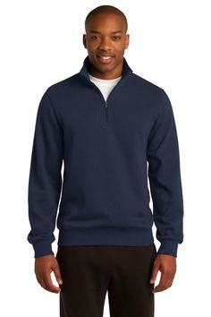 These durable, colorfast quarter-zips feature a better fit with minimal shrinkage, as well as 2x2 rib knit cuffs and waistband.  |   9-ounce, 65/35 ring spun combed cotton/poly fleece Twill-taped neck 2x2 rib knit cuffs and waistband with spandex* Please note: This product is transitioning from woven labels to tag-free labels. Your order may contain a combination of both labels 2x2 Rib Knit, Mens 1/4 Zip, Plain Sweatshirt, Best Home Gym, Men Sweatshirt, 1/4 Zip Pullover, Woven Labels, Mens Hawaiian Shirts, Quarter Zip Pullover