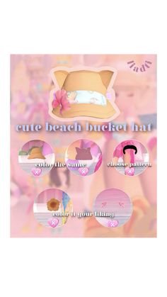 Beach Bucket Hat, 21st Bday Ideas, Crochet Turtle, Cute Room Ideas, Game Dresses, Roblox Roblox, Play Dress, Clothing Hacks