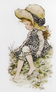 Sweet Pictures, Holly Hobbie, Pictures To Paint, Vintage Art