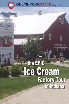 the epic ice cream factory in indiana is on display at this year's event