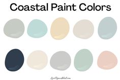 the different shades of paint that you can use to decorate your home or office with