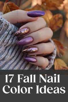 Fall Gel Design Nails, Fall Nail Designs Wine Color, Purple Fall Acrylic Nails, Nail Ideas 2024 Fall, Gel Nails Fall Ideas, Nail Art Inspo Fall 2024, Fallnails Autumn 2024, Plum Colored Nails Designs, Fall Nails Dipping Powder