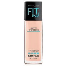 Maybelline Fit Best Full Coverage Foundation, Matte Poreless Foundation, Maybelline Fitme, Fit Me Matte And Poreless, New York Fits, Oil Free Foundation, Natural Foundation, Full Coverage Foundation, How To Apply Foundation