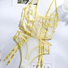 Floral Lingerie Lace Piece Size Small Brand New Yellow Boutique Item Offers Welcome Bundle And Save Dm For Deals Discounts And Details Floral Lingerie, Lace Lingerie Set, Lace Lingerie, Yellow Floral, Lingerie Set, Floral Lace, Women's Intimates, Lingerie