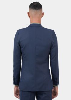 Jacket & pants included. Vest optional. Delivered in just 3 weeks. Free shipping. Covered by our Free Remake Guarantee. Complete the look with Shirts, Ties & Squares. Aegean Blue, Custom Made Suits, Wool Suit, Cashmere Wool, Blue Suit, 3 Weeks, Chef's Jackets, Wool Blend, Custom Made